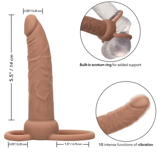 Performance Maxx Dual Penetrator, Brown – Calex