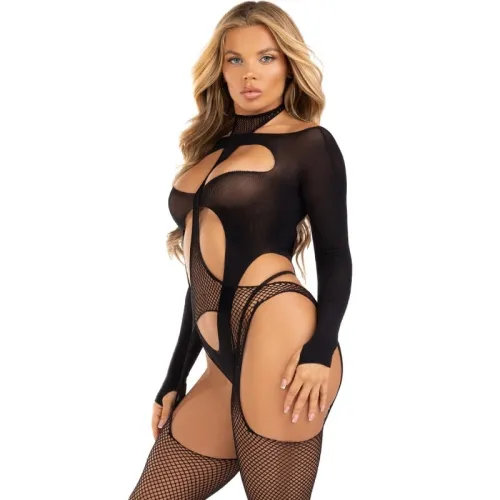 Fishnet Bodystocking Black – Leg Avenue