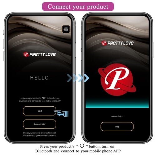 Nymph Vibrierendes Ei App Gesteuert Lila | Pretty Love
