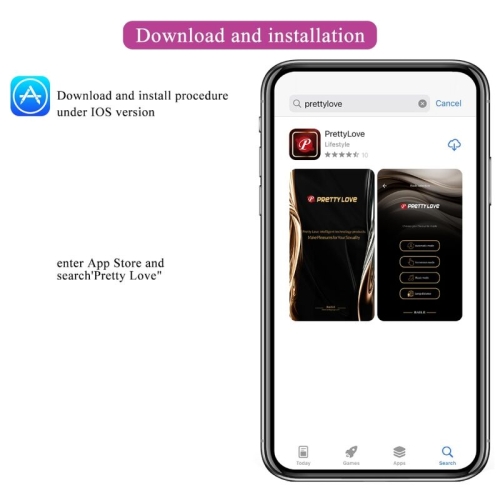 Nymph Vibrierendes Ei App Gesteuert Lila | Pretty Love