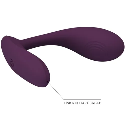 Baird G-Spot App Vibrator 12 Modes Purple | Pretty Love