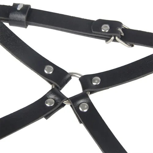 Leder Hüft Und Bein Harness Schwarz – Subblime