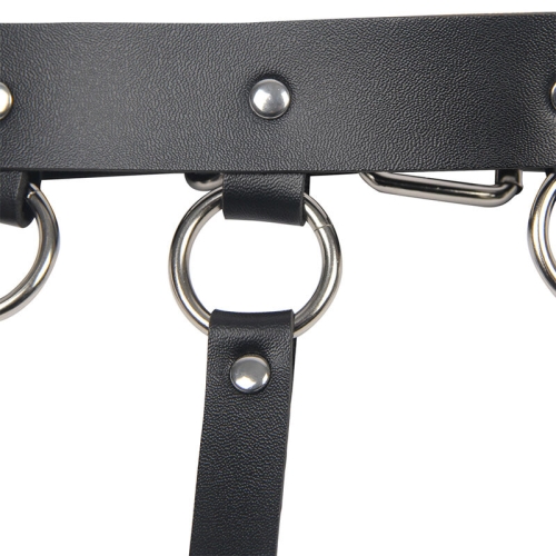 Brustharness Mit Grossen Ringketten OneSize | Subblime