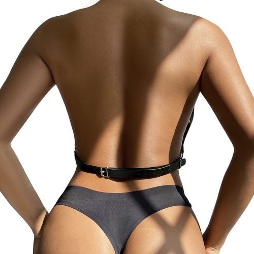 Brustharness Mit Grossen Ringketten OneSize | Subblime