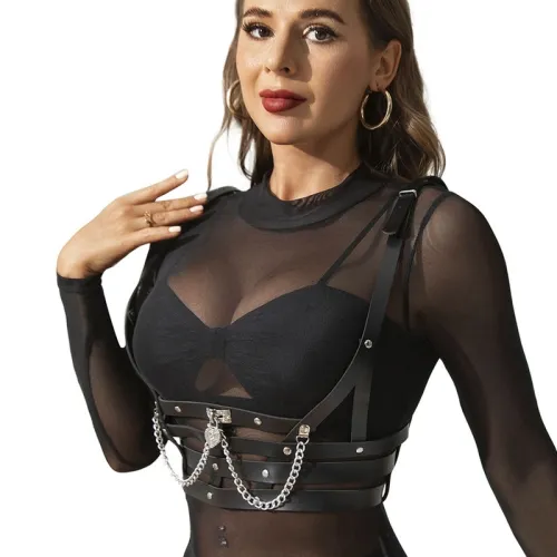 Corset Harness with Chain Os – Subblime