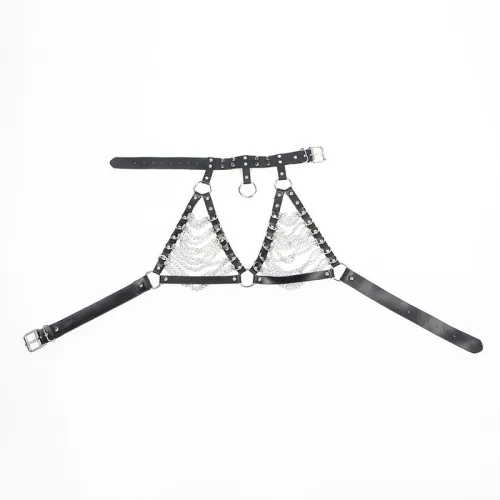 Harness Bra and Necklace with Chains – Subblime