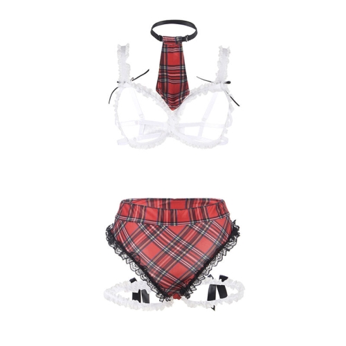 - Sexy Schulmädchen Kostüm Mit BH L/XL | Subblime