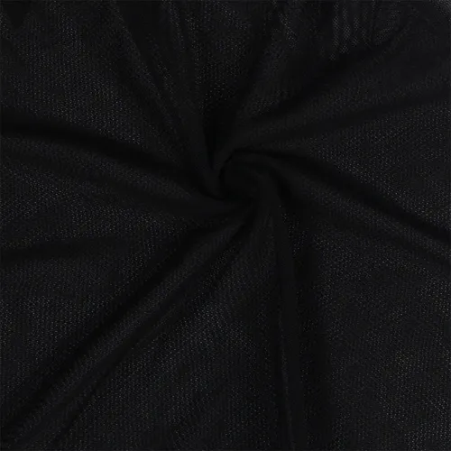 Babydoll Tulle Fabric with Lace and Floral Detail Black S/M – Subblime