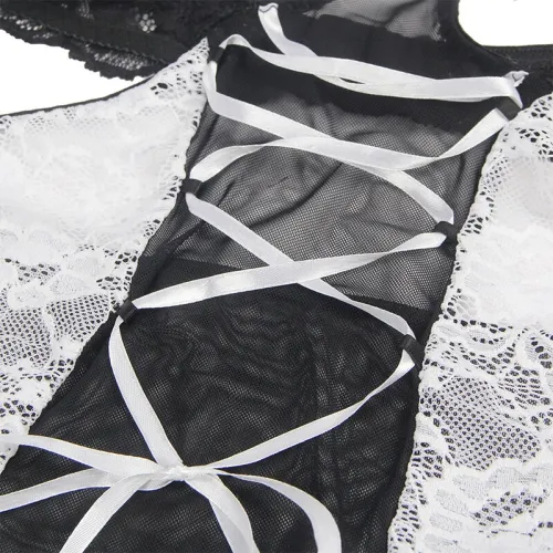 Maid Bodysuit Costume S/M – Subblime