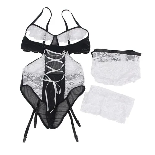 Maid Bodysuit Costume L/XL – Subblime