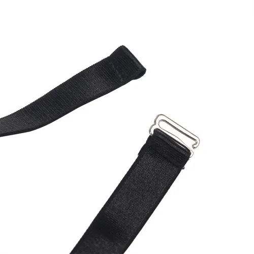 Transparentes Neckholder Kleid Schwarz L/Xl – Subblime