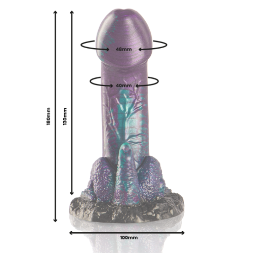 Basilisk Dildo Schuppig Doppeltes Vergnügen Kleine Grösse | Epic