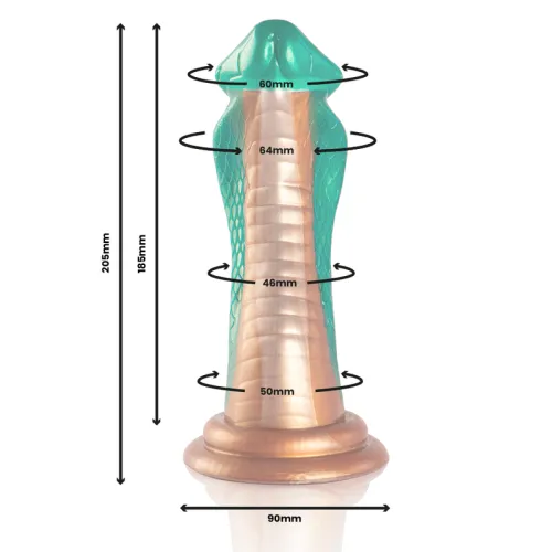 Python Dildo Cobra Grün – Epic