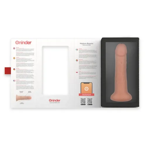 Mittlerer Bogotávibrator Natürlich 22cm Ø 4,5cm | Oninder