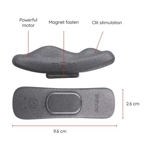 Manila Panty Vibrator 9.6cm X 2.6cm App | Oninder