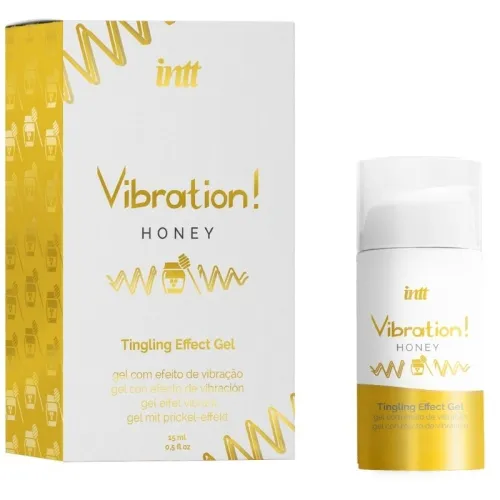 Kraftvolles Vibratorgel Honig 15ml – Intt