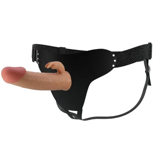 Mavis Harness Universal Slip Mit Dildo 19cm Natur – Pretty Love