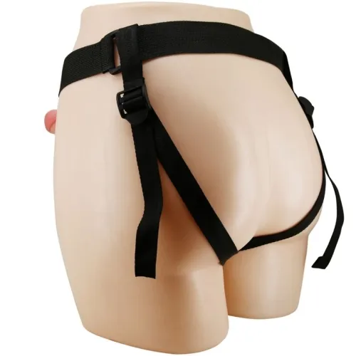 Mavis Harness Universal Slip Mit Dildo 19cm Natur – Pretty Love