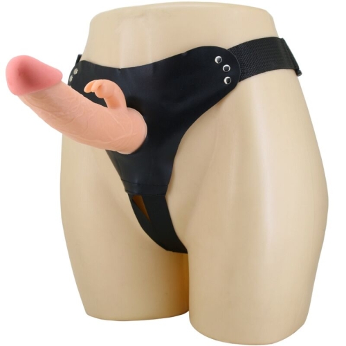 Mavis Harness Universal Slip Mit Dildo 19cm Natur | Pretty Love