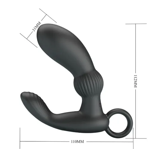 Cayla anal vibrator black – Pretty Love