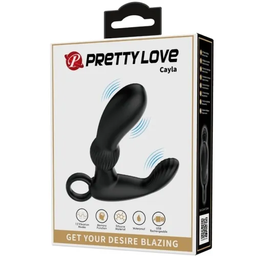 Cayla anal vibrator black – Pretty Love