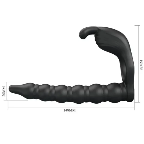 Blackney cock rings with vibrator plug – Pretty Love