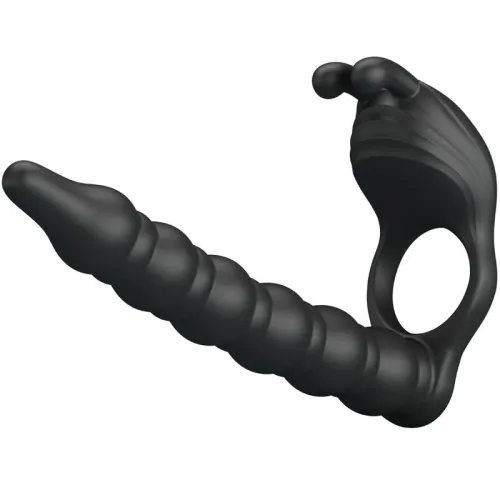 Blackney cock rings with vibrator plug – Pretty Love