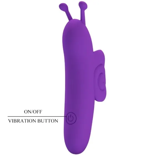 Snail Leistungsstarker FingerStimulator Lila | Pretty Love