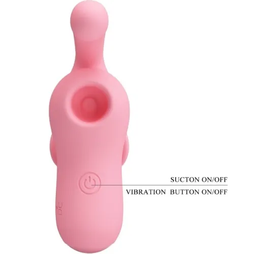 Mini Fun Toy From Magic Bee Vibrator & Sucker | Pretty Love