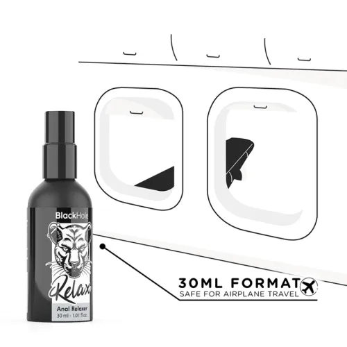 Anal Relaxspray Auf Wasserbasis 30ml – Black Hole
