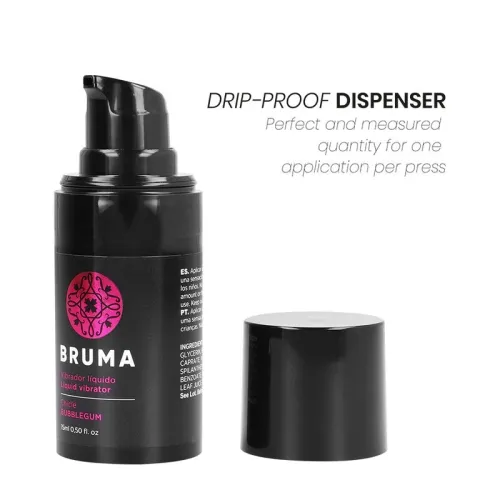 Flüssiger Vibrator Ultra Sliding Bubblegum 15ml – Bruma