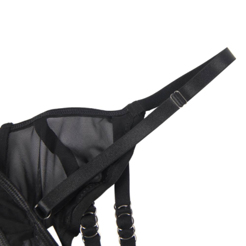 2 Tlg. Set Aus Transparenz BH Und S/M | Subblime