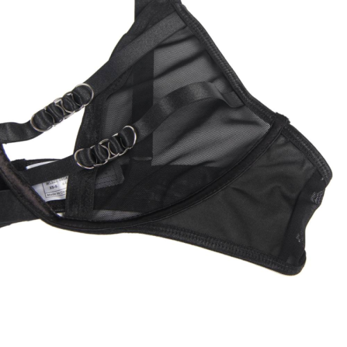 2 Tlg. Set Aus Transparenz BH Und S/M | Subblime