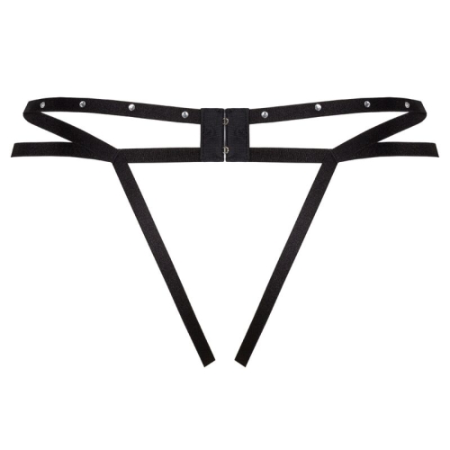 Nomade Tanga Ouvert Schwarz | Livco Corsetti Fashion