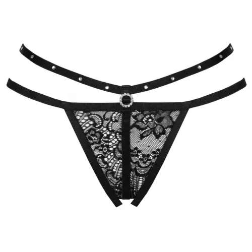 Nomade Thong Ouvert Black – Livco Corsetti Fashion