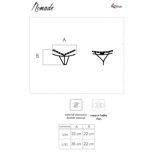 Nomade Thong Ouvert Black – Livco Corsetti Fashion