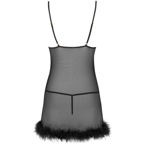 Zerunam Set Babydoll + Schwarzer Tanga | Livco Corsetti Fashion