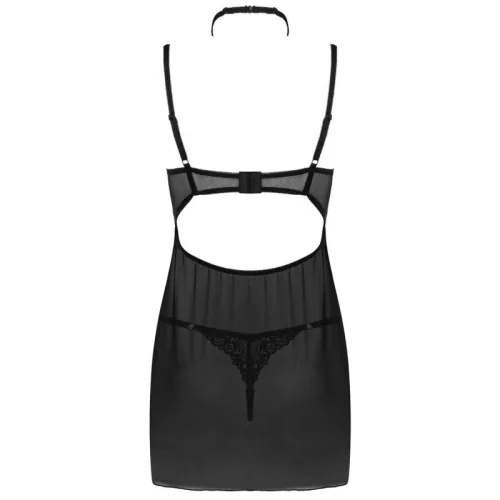 Binella Set Babydoll + Tanga Schwarz – Livco Corsetti Fashion