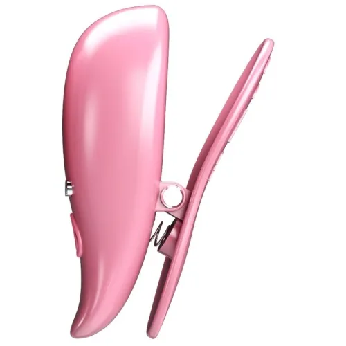 Leaf Vibrierende Nippelklemmen Rosa – Pretty Love