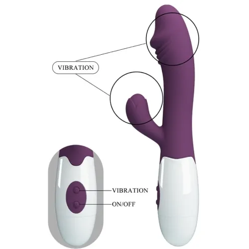 Snappy G-Spot Vibrator Purple | Pretty Love