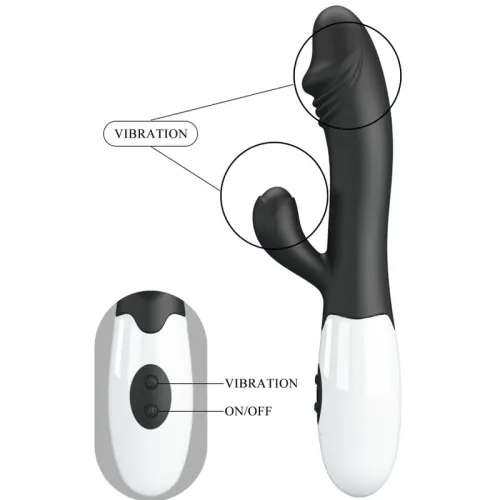 Snappy G-Spot Vibrator Black | Pretty Love