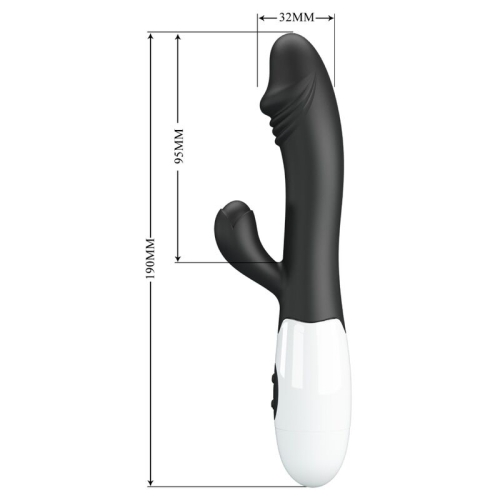 Snappy G-Spot Vibrator Schwarz | Pretty Love