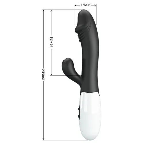 Snappy G-Spot Vibrator Black | Pretty Love