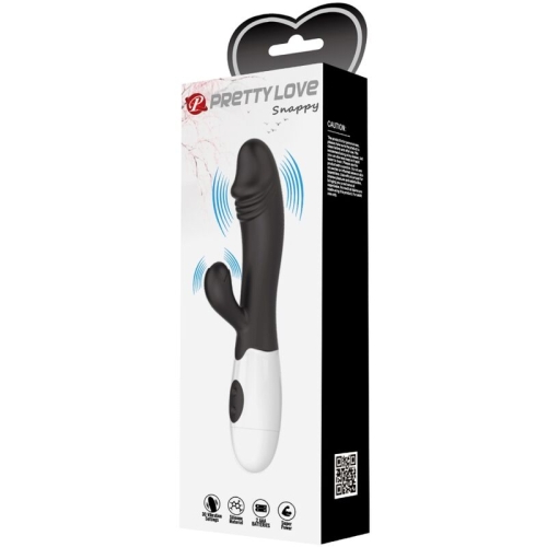 Snappy G-Spot Vibrator Schwarz | Pretty Love