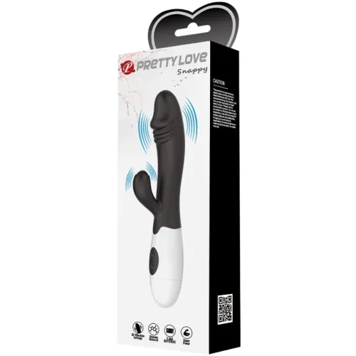 Snappy G-Spot Vibrator Black | Pretty Love