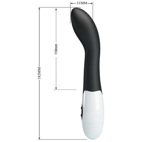 Bishop G-Spot Vibrator 30 Modi Schwarz | Pretty Love