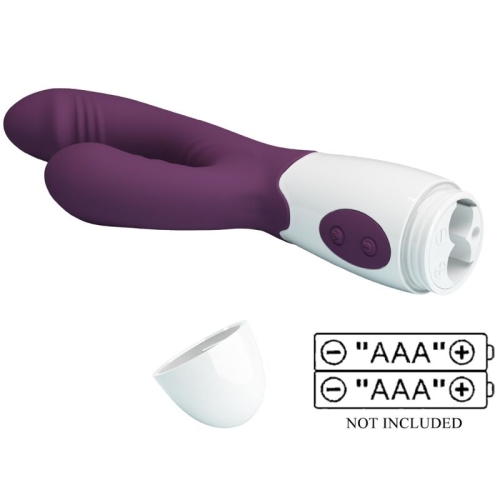 Andre Rabbitvibrator & G-Punkt Stimulator Lila | Pretty Love