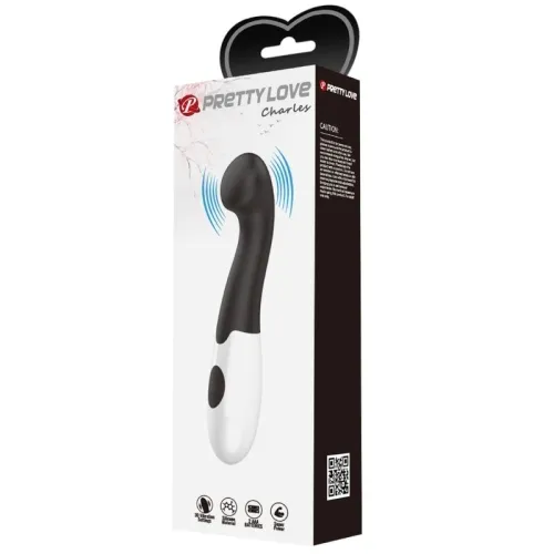Charles G-Spot Vibrator 30 Modes Black | Pretty Love