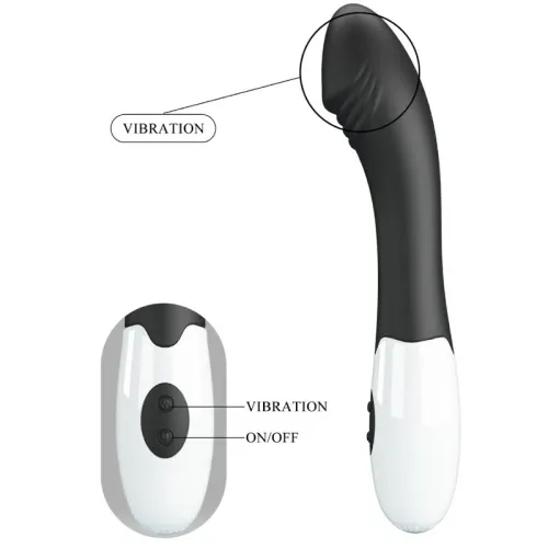 Elemental G-Spot Vibrator 30 Modes Black | Pretty Love