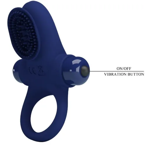 Palle Ring With Vibration Blue – Pretty Love
